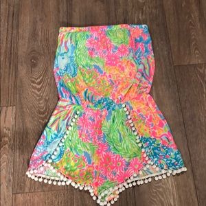 COPY - Lily Pulitzer Strapless Romper